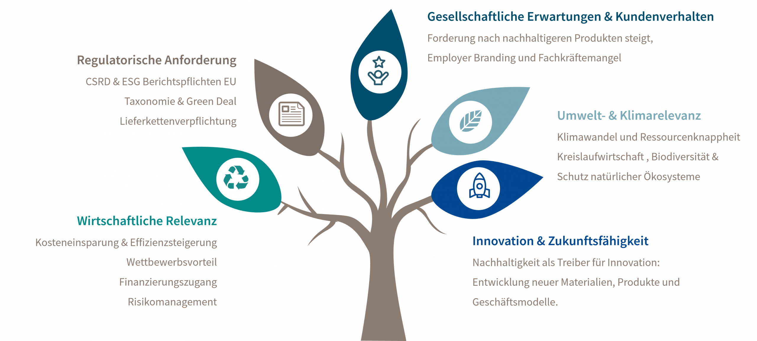 Relevanz der Nachhaltigkeit für Unternehmen